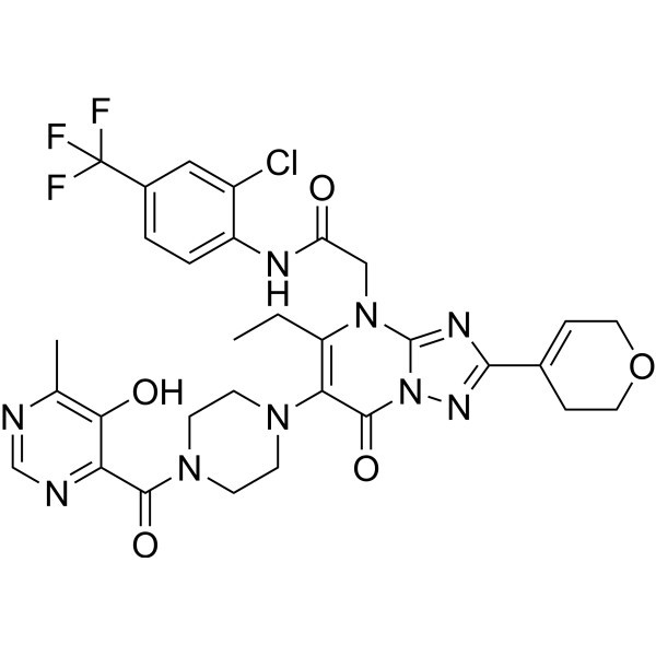 Werner Syndrome RecQ Helicase-IN-1 CAS No.:2869954-34-5